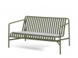 Banc de jardin scandinave Palissade