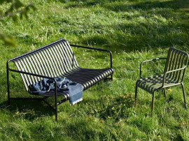 Banc de jardin scandinave Palissade