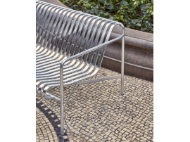 Banc de jardin scandinave Palissade Hot Galvanisé