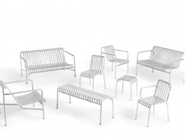Banc de jardin scandinave Palissade Hot Galvanisé