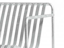 Banc de jardin scandinave Palissade Hot Galvanisé