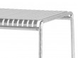 Palissade outdoor table hot galvanized 4 seats 