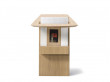 Magazine Table model 6500natural oak by Jens Risom for Fredericia. New edition.