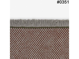 Mid-Century  modern scandinavian rug Duotone by Hella Jongerius. Custom size. 20 colors