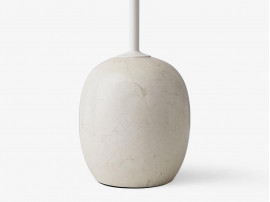 Table d'appoint scandinave Lato LN8, plateau rond, 2 coloris