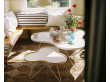 Flower Mono coffee table Black or White. 3 sizes