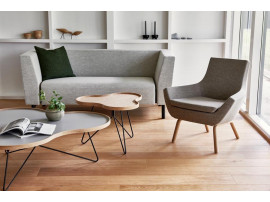 Flower Mono coffee table, Oak, 3 sizes