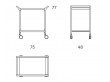 Teatime tea trolley