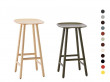Shell 70T barstool 65cm ou 80cm