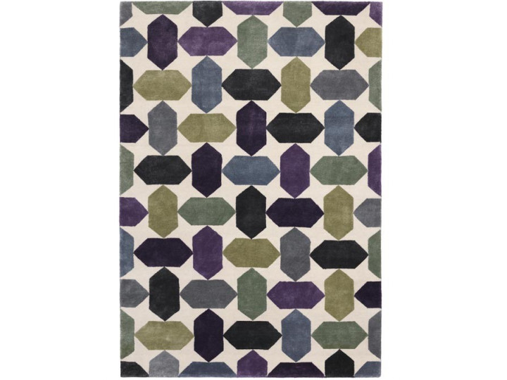 Custom hand knotted Gems Multi rug