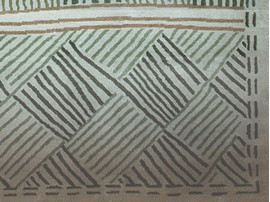 Hand knotted Biblioteket rug. 3 sizes