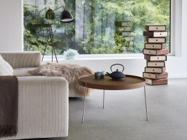 Table basse scandinave ronde Tray AK 710. 3 tailles