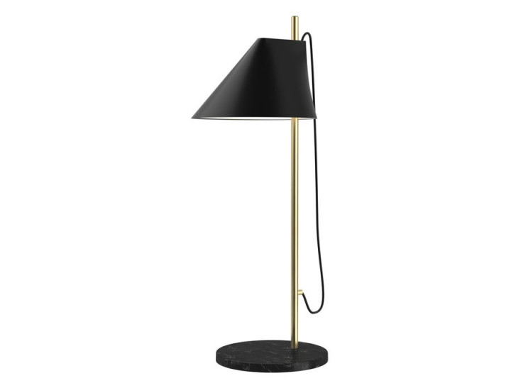 Yuh table lamp or desk lamp. Brass/marble