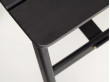 Angle Stool, Black-stained Oak