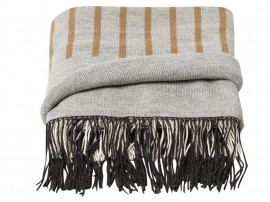 Aymara Plaid Pattern Grey 130 x 190 cm. Alpaca