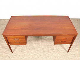 Grand bureau scandinave à 2 caissons