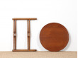 Table basse circulaire scandinave. Modèle AT 35