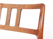 Série de 3 chaises scandinaves en palissandre de Rio. Modèle 79. 