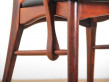 Scandinavian rosewood armchair  Eva  