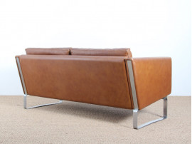 Canapé 2 places scandinave. Modèle JH-802. 