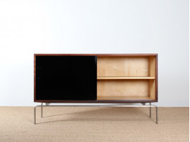 Rosewood sideboard with sliding doors