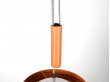 Counterweight leather pendant lamp