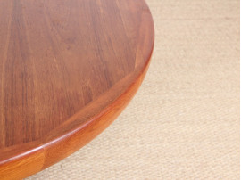 Scandinavian center dining table in teak 4/8 seats
