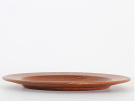 Serving dish in teak