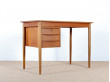 Scandinavian teak desk