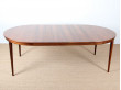 Scandinavian round table in Rio rosewood 4/8 seats.