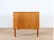 Bureau scandinave en chêne. Modèle AT 305.(1955)