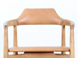 Fauteuil de bureau scandinave en chêne