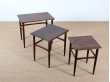 Rosewood nesting tables