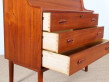 Scandinavian flap cabinet in teak