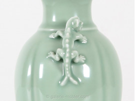 Scandinavian ceramics. Dragon vase Royal Copenhagen. 