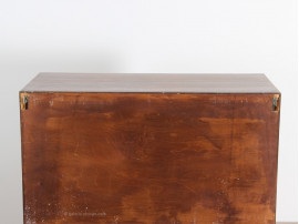 Wall cabinet in rosewood (1)