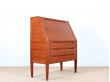 Scandinavian teak secretary
