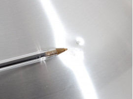 Orient pendant in aluminium 23 cm (1963)