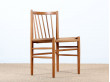 Set of 6 Scandinavian chairs model J80 (1959)