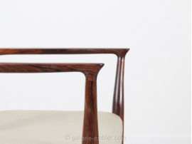 Scandinavian desk chair in rosewood