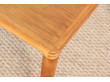 Coffee table in oak and ceramic