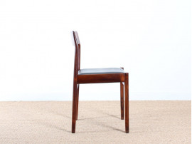 Set of 6 Scandinavian chairs in Rio rosewood