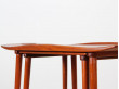 Teak nesting tables