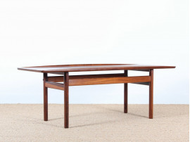 Scandinavian coffee table in Rio rosewood  GJ 106