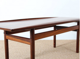 Scandinavian coffee table in Rio rosewood  GJ 106