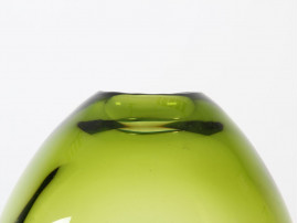 Scandinavian blown glass Drop vase