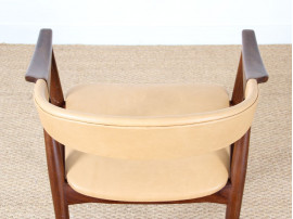 Scandinavian desk chair in teak