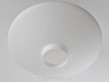 Scandinavian ceiling lamp in teak and opal glass
