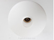 Scandinavian ceiling lamp in teak and opal glass