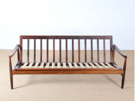 Scandinavian rosewood sofa, 3 seater
